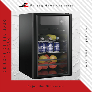 Commercial Small Beverage Cooler na may Glass Door