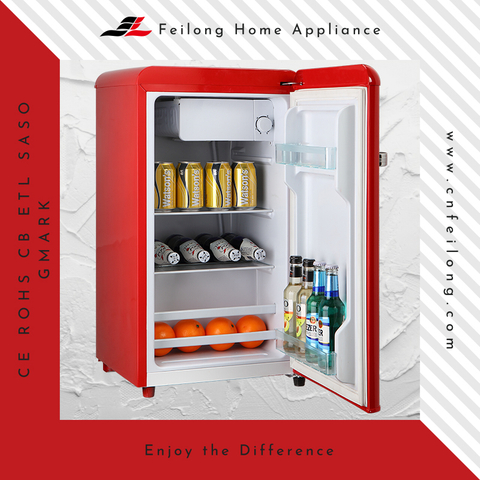 Pulang murang dorm subzero retro mini refrigerator BC-55R