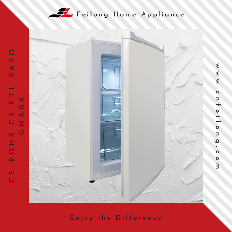 Hotel Home Gumamit ng Single-Door Maliit na Stand Mag-isa Upright Chest Freezer BD-100U